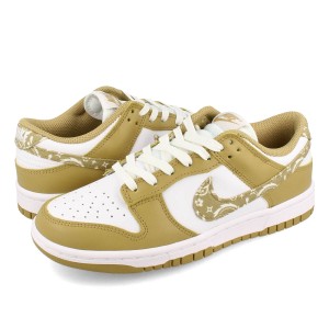 NIKE WMNS DUNK LOW ESSENTIAL 【PAISLEY】 ナイキ ウィメンズ ダンク ロー エッセンシャル レディース WHITE/BARLEY/WHITE ブラウン dh4