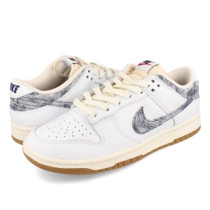 NIKE DUNK LOW ナイキ ダンク ロー 海外限定 日本未発売アイテム メンズ WHITE/MIDNIGHT NAVY/GYM RED ホワイト FN6881-100