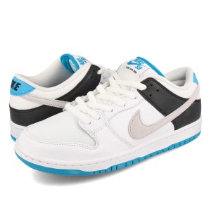 NIKE SB ZOOM DUNK LOW PRO WHITE/BLACK/NEUTRAL GREY/LASER BLUE