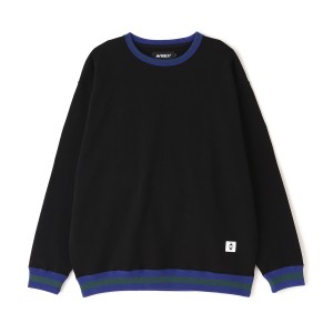 EXPANSION 360 CREWNECK SWEATSHIRTS エクスパンション 360 クルーネック スウェットシャツ メンズ レディース BLACK ブラック exp-avc48