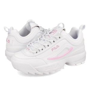 FILA DISRUPTOR II PREMIUM フィラ ディスラプター 2 プレミアム レディース WHITE/PIROUETTE/WHITE ホワイト USS24063-155