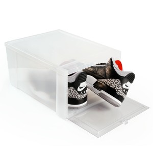 KICKS LAB. SHOE STORAGE BOX 1 BOX CLEAR