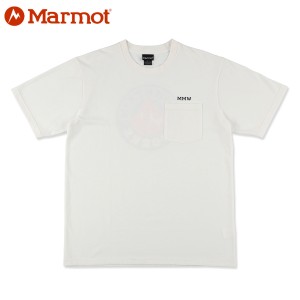 Marmot SOARING RED MOUNTAIN-T マーモット ソアリング レッド マウンテン Tシャツ メンズ レディース BWT ホワイト TSSMC410-BWT【追跡