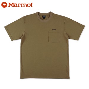 Marmot SOARING RED MOUNTAIN-T マーモット ソアリング レッド マウンテン Tシャツ メンズ レディース PTO ベージュ TSSMC410-PTO【追跡