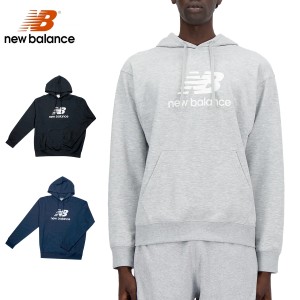 NEW BALANCE SPORT ESSENTIALS STACKED LOGO SWEAT HOODIE ニューバランス スポーツ エッセンシャル スタックドロゴ スウェット フーディ