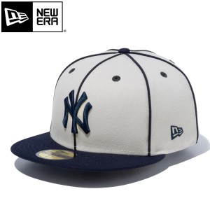 NEW ERA 59FIFTY NEW YORK YANKEES PIPING ニューエラ 59FIFTY ニューヨーク・ヤンキース パイピング メンズ レディース STO/NVY ネイビ