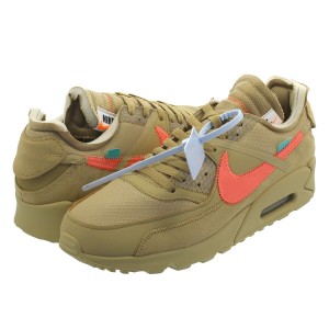 【ビッグ・スモールサイズ】 NIKE AIR MAX 90 【OFF-WHITE】 【THE 10】 ナイキ エア マックス 90 DESERT ORE/HYPER JADE/BRIGHT MANGO a