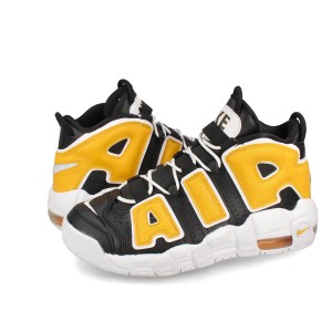 NIKE AIR MORE UPTEMPO GS ナイキ エア モアアップ テンポ GS 海外限定 日本未発売モデル レディース BLACK/UNIVERSITY GOLD/WHITE ブラ