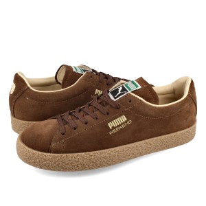 PUMA WEEKEND OG プーマ ウィークエンド オージー メンズ スニーカー ローカット CHESTNUT ブラウン 386257-01