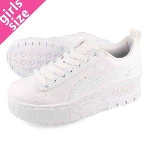 PUMA MAYZE WEDGE WMNS プーマ メイズ ウェッジ ウィメンズ レディース 厚底 WHITE ホワイト 386273-04