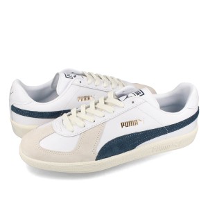 PUMA ARMY TRAINER プーマ アーミー トレーナー メンズ WHITE/WARM WHITE/DARK NAVY ホワイト 386607-07