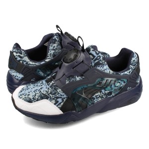 PUMA DISC BLAZE SNAKE プーマ ディスク ブレイズ スネーク メンズ ローカット SPRING BLUE/PARISIAN NIGHT ネイビー 391961-01