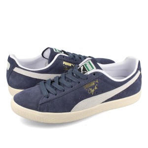 PUMA CLYDE OG プーマ クライド OG メンズ レディース ローカット PARISIAN NIGHT/WHITE/PRISTINE ネイビー 391962-01