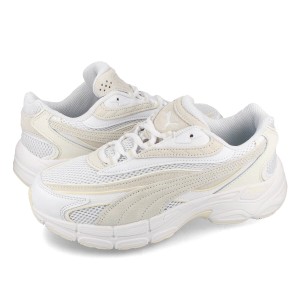 PUMA TEVERIS NITRO VORTEX プーマ テバリス ニトロ ヴォルテックス レディース WHITE/WARM WHITE ホワイト 392593-03