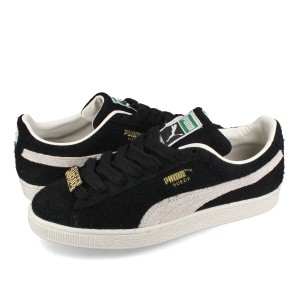 PUMA SUEDE FAT LACE プーマ スウェード ファットレース メンズ BLACK/WARM WHITE ブラック 393167-03