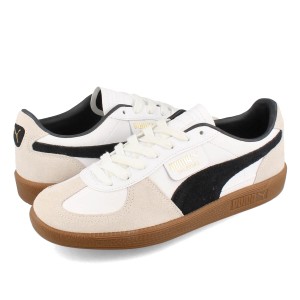 PUMA PALERMO LTH プーマ パレルモ レザー メンズ レディース WHITE/VAPOR GRAY/GUM ホワイト 396464-01