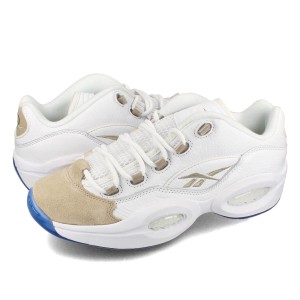 Reebok QUESTION LOW リーボック クエスチョンロー メンズ WHITE/WHITE/LIGHT SAND ホワイト ef7609