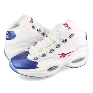 Reebok QUESTION MID リーボック クエスチョン ミッド  FTWR WHITE/CLASSIC COBALT/CLEAR gx0227