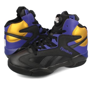 Reebok SHAQ ATTAQ リーボック シャックアタック メンズ ハイカット CORE BLACK/BOLD PURPLE/COLLEGIATE GOLD ブラック gy7127