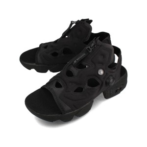 Reebok INSTAPUMP FURY SANDAL ZIP リーボック インスタポンプ フューリー サンダル ジップ レディース サンダル BLACK/WHITE ブラック i