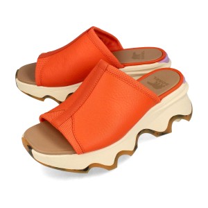 SOREL KINETIC IMPACT SLIDE HIGH SANDAL ソレル キネティックインパクトスライドハイサンダル レディース OPTIMIZED ORANGE/HONEY WHITE