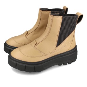 SOREL CARIBOU X BOOT CHELSEA WP ソレル カリブー エックス ブーツ チェルシー ウォータープルーフ レディース CANOE/JET ブラウン nl50