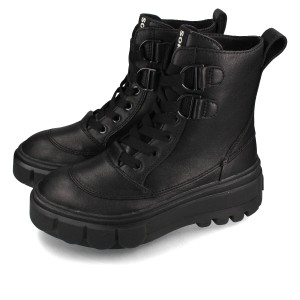 SOREL CARIBO X BOOT LACE WP ソレル カリブー エックス ブーツ レース ウォータープルーフ レディース BLACK/SEA SALT ブラック nl5015-