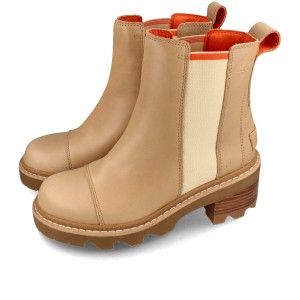 SOREL JOAN NOW CHELSEA ソレル ジョアン ナウ チェルシー レディース HONEST BEIGE/GUM 2 ベージュ nl5034-246