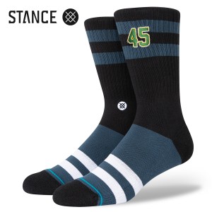 STANCE SOCKS SCHOOLED スタンス ソックス スクールド BLACK A556A22SCH#BLK 【追跡可能メール便・日時指定不可】