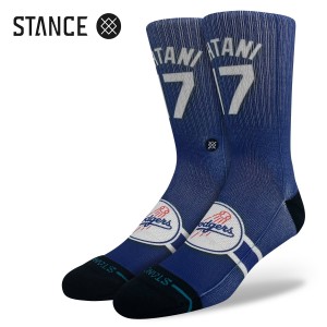 STANCE SOCKS JERSEY OHTANI 2 スタンス ソックス ジャージー オオタニ 2 ロサンゼルス・ドジャース 大谷翔平モデル メンズ レディース A