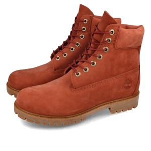 TIMBERLAND 6inch PREMIUM WP BOOT ティンバーランド 6インチ プレミアム ウォータープルーフ ブーツ メンズ DARK RED NUBUCK レッド A2N