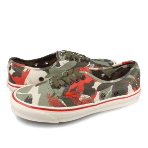 VANS VAULT OG AUTHENTIC LX NIGEL CABOURN バンズ ボルト OG オーセンティック LX ナイジェル・ケーボン メンズ ローカット ARMY/CAMO 