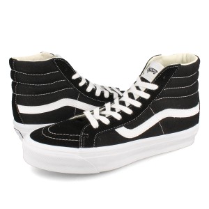 VANS SK8-HI REISSUE 38 バンズ スケートハイ リイシュー 38 メンズ レディース LX BLACK/WHITE ブラック VN000CR0BA2