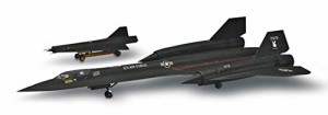 アメリカレベル 1/72 SR-71 ブラックバード プラモデル(中古品)