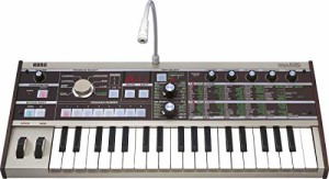 KORG アナログキーボードシンセサイザー ボコーダー microKORG MK-1 マイク(中古品)