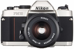 Nikon 一眼レフカメラ FM10 セット(FM10ボディー・Aiズームニッコール3(中古品)