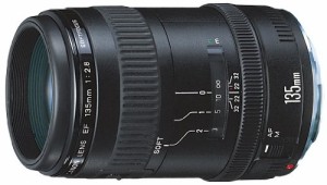 Canon EFレンズ EF135mm F2.8 単焦点レンズ 望遠(中古品)