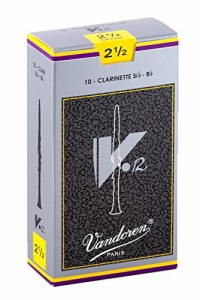 バンドーレン B♭クラリネットリード V.12 硬さ:2-1/2 (10枚入り)(中古品)