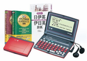 SII 電子辞書SR-V540 3コンテンツ イタリア語(中古品)