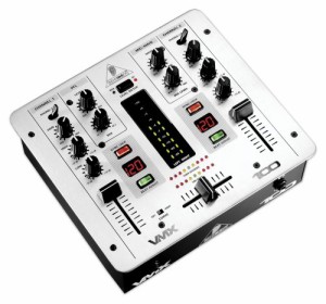 BEHRINGER(ベリンガー) PRO MIXER VMX100 BPMカウンター搭載 2チャンネルDJ(中古品)