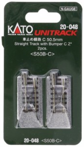 KATO Nゲージ 車止め線路C 50mm 2本入 20-048 鉄道模型用品(中古品)