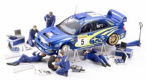 タミヤ 1/24 スポーツカーシリーズ ラリーメカニックセット(中古品)