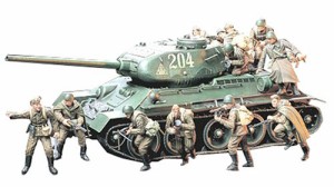 タミヤ 1/35 ミリタリーミニチュアシリーズ ソビエト歩兵進撃(中古品)