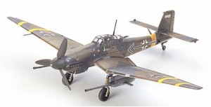 タミヤ 1/72 ウォーバードコレクション No.35 ドイツ空軍 Ju-87 G-2 スツー(中古品)