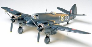 タミヤ 1/48 傑作機シリーズ No.64 イギリス空軍 ブリストル ボーファイタ (中古品)