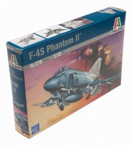 タミヤ イタレリ 170 1/72 F-4S ファントム プラモデル(中古品)