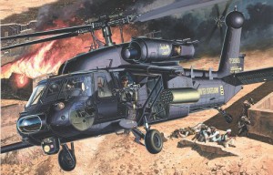 アカデミー 1/35 AH-60L DAP ブラックホーク AM12115 プラモデル(中古品)