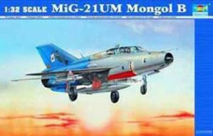 トランペッター 1/32 Mig-21UM プラモデル(中古品)