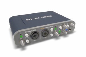 M-AUDIO プリアンプ搭載USBオーディオインターフェース Fast Track Pro FAS(中古品)
