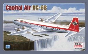 プラッツ 1/144 DC-6Bキャピタル航空 プラモデル MC14557(中古品)